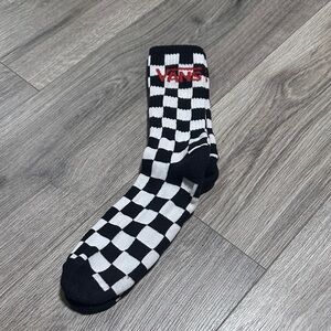 Vans Classic Checkered Black and White Socks
